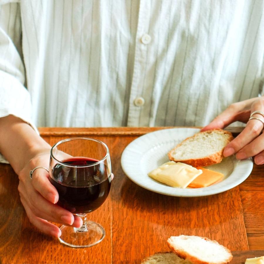 ヴィクリラ ガウディ 6ozワイン ワイングラス 家飲み 来客用 低い ビール ジュース デザート おしゃれ カフェ 喫茶店 スタッキング 子供 こども 木村硝子店 | 木村硝子店(日用品) | 04