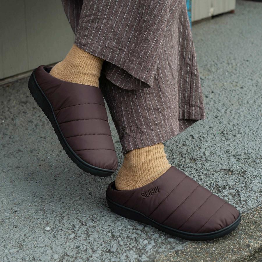 【正規販売店】SUBU サンダル スブ 冬用サンダル キャンプ アウトドア ルームシューズ スリッパ メンズ レディース 2025 おしゃれ 起毛 ギフト クロッグサンダル |  | 39