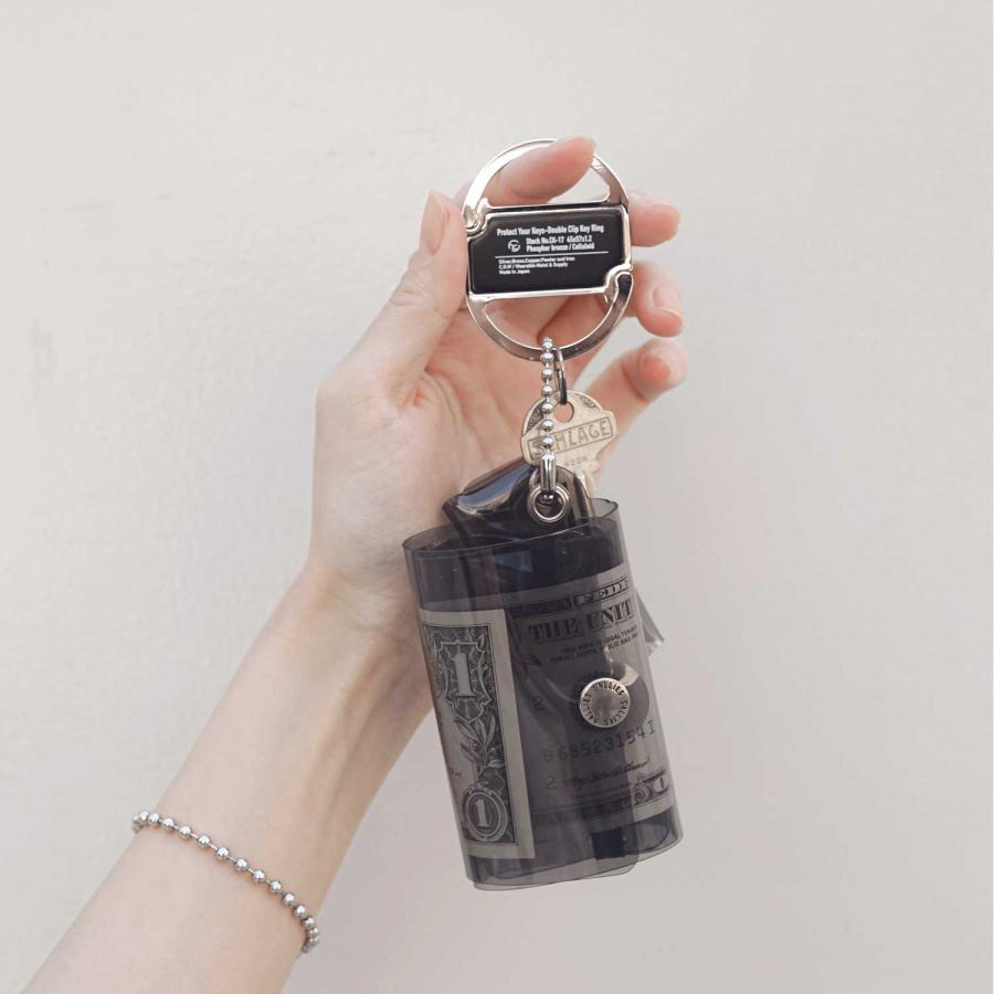 財布 SALLIES Pocket Pal ポケットパル ミニマルウォレット サリーズ クリアウォレット レディース メンズ 小さい財布 コンパクト ミニ財布 三つ折り財布 旅行 | HIGHTIDE | 23