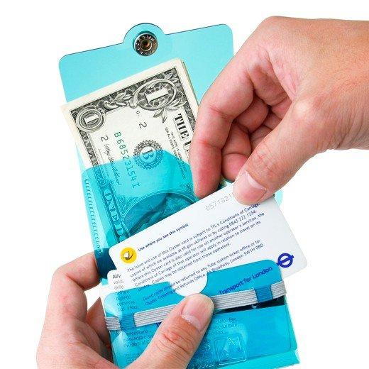 財布 SALLIES Pocket Pal ポケットパル ミニマルウォレット サリーズ クリアウォレット レディース メンズ 小さい財布 コンパクト ミニ財布 三つ折り財布 旅行 | HIGHTIDE | 11