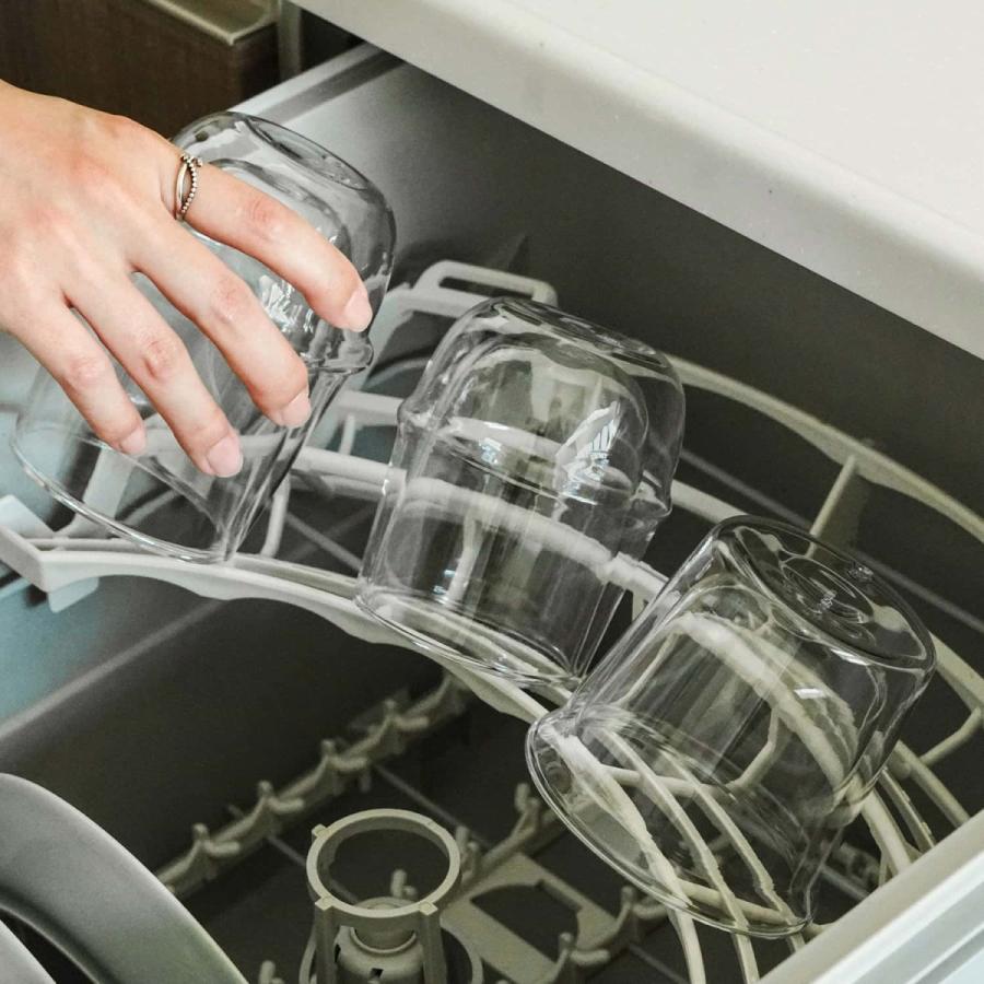 二重構造 KINTO CAST ダブルウォール ロックグラス 保温 保冷 コップ 食器 カップ ガラス 電子レンジ対応 食洗機対応 おしゃれ ギフト | KINTO | 17