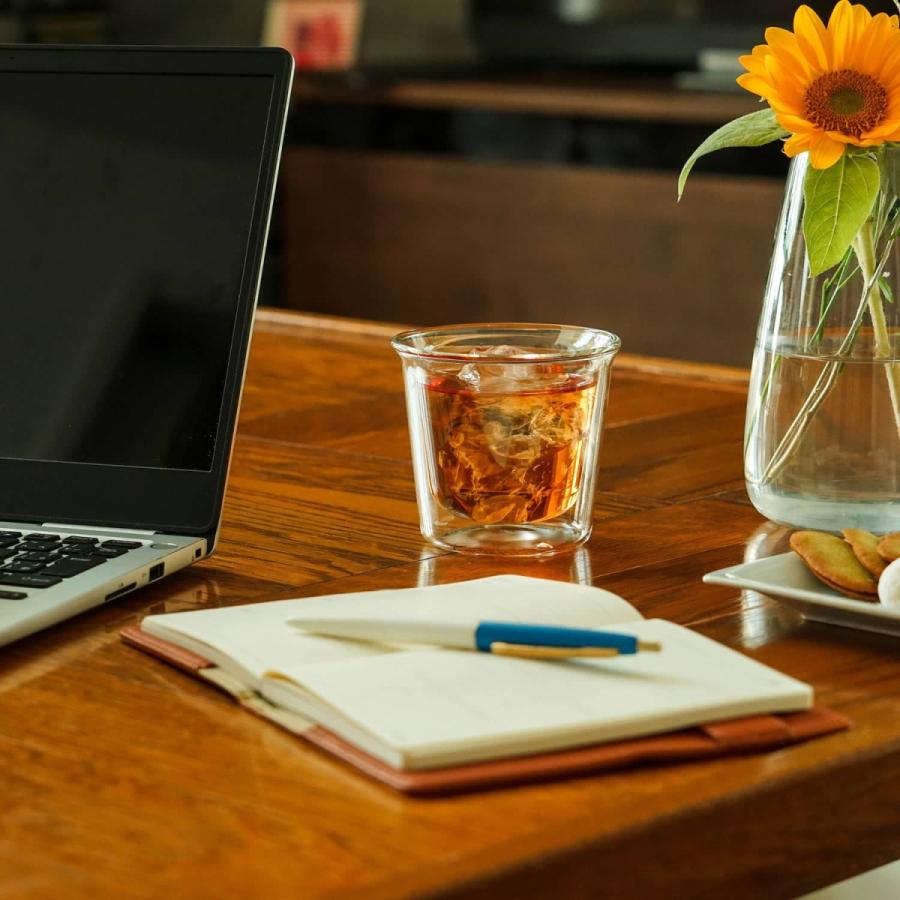 二重構造 KINTO CAST ダブルウォール ロックグラス 保温 保冷 コップ 食器 カップ ガラス 電子レンジ対応 食洗機対応 おしゃれ ギフト | KINTO | 04