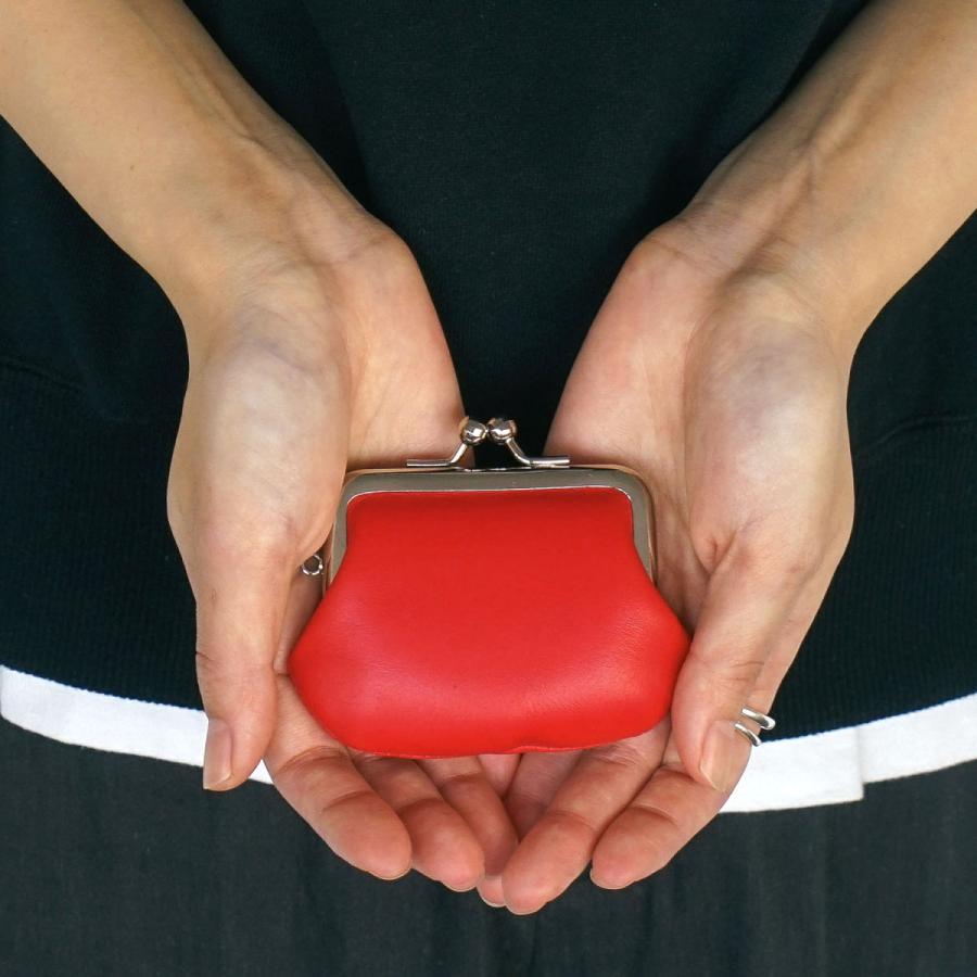 がま口財布 松野屋 牛革ミニがま口 かわいい レディース 本革 がまくち 財布 小銭入れ レトロ コインケース 口金 ミニ財布 コンパクト ウォレット | ブランド登録なし | 15