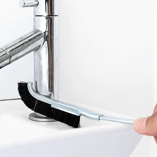 松野屋 ブタ毛チャンネルブラシ キッチン掃除 ブラシ 水回り 掃除 ブラシ 硬め  掃除道具 日用品 日本製 | ブランド登録なし