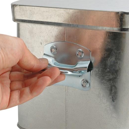 松野屋 トタン米びつ 7kg トタン 米びつ 米櫃 収納 収納ケース  ケース ボックス 蓋付き クローゼット 押し入れ 日本製 食品入れ ストック 保存 | ブランド登録なし | 03