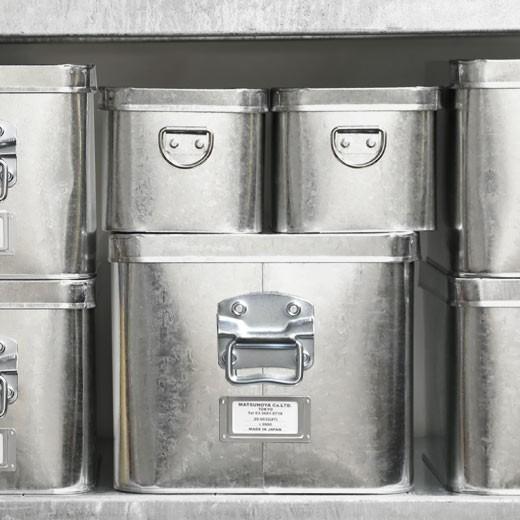 松野屋 トタン米びつ 15kg トタン 米びつ 米櫃 収納 収納ケース  ケース ボックス 蓋付き クローゼット 押し入れ 日本製 食品入れ ストック 保存 | ブランド登録なし