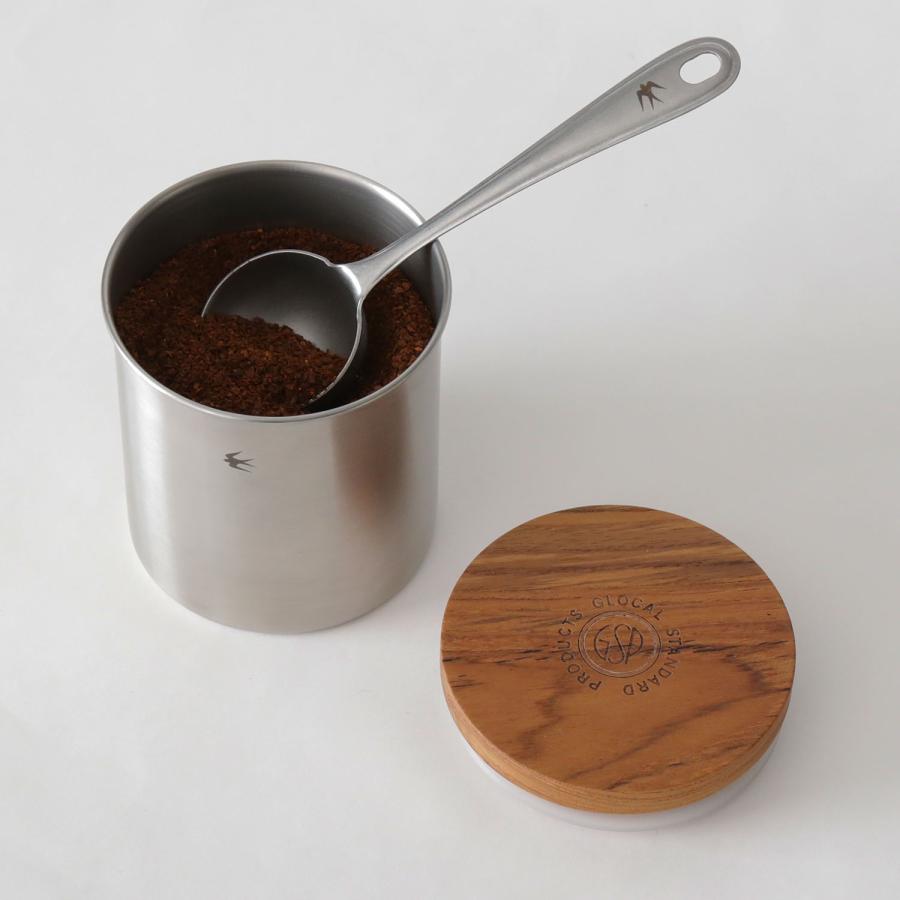 グローカルスタンダードプロダクツ GLOCAL STANDARD PRODUCTS TSUBAME キャニスター ショート 保存容器 密閉 コーヒー豆 ツバメ ステンレス 茶葉 ギフト 日本製 | GLOCAL STANDARD PRODUCTS | 04