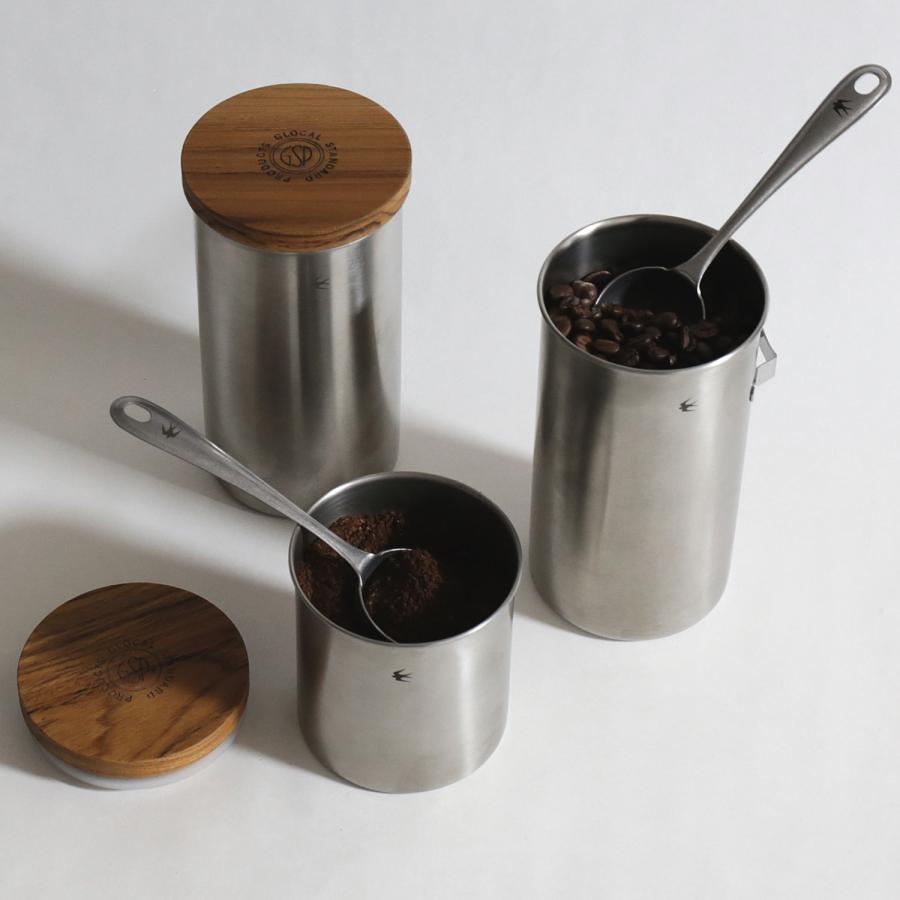 グローカルスタンダードプロダクツ GLOCAL STANDARD PRODUCTS TSUBAME キャニスター ショート 保存容器 密閉 コーヒー豆 ツバメ ステンレス 茶葉 ギフト 日本製 | GLOCAL STANDARD PRODUCTS | 06