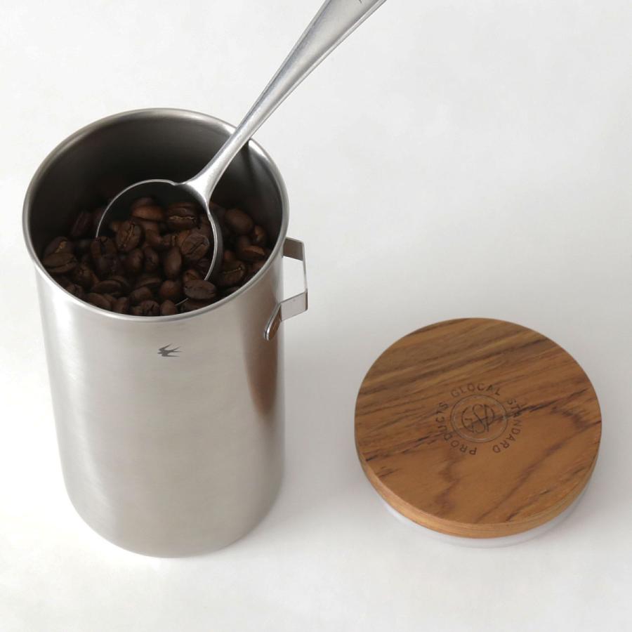 グローカルスタンダードプロダクツ GLOCAL STANDARD PRODUCTS TSUBAME キャニスター フック 保存容器 密閉 コーヒー豆 茶葉 ツバメ ステンレス ギフト 日本製 | GLOCAL STANDARD PRODUCTS | 07