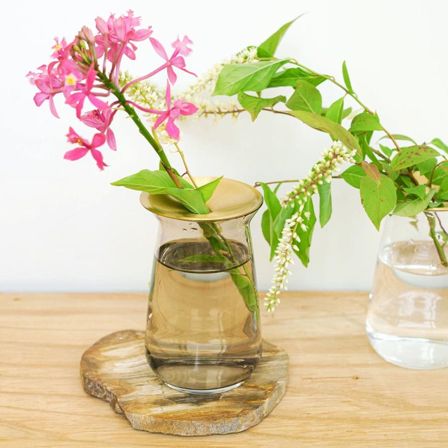 フラワーベース 花瓶 KINTO LUNA ベース 80x130mm 一輪挿し 多肉植物 水耕栽培 ガラス 花器 北欧 おしゃれ ギフト シンプル 花 植物 球根 栽培 母の日 花以外 | KINTO | 07