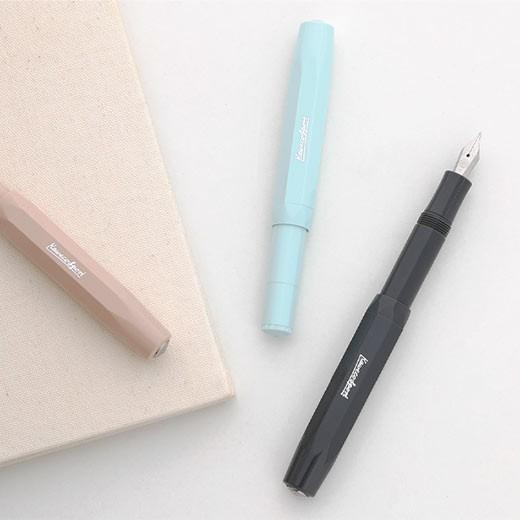 文房具 筆記具 KAWECO カヴェコ スカイラインスポーツ 万年筆 (M) 手帳 ギフト スケルトン おしゃれ | Kaweco