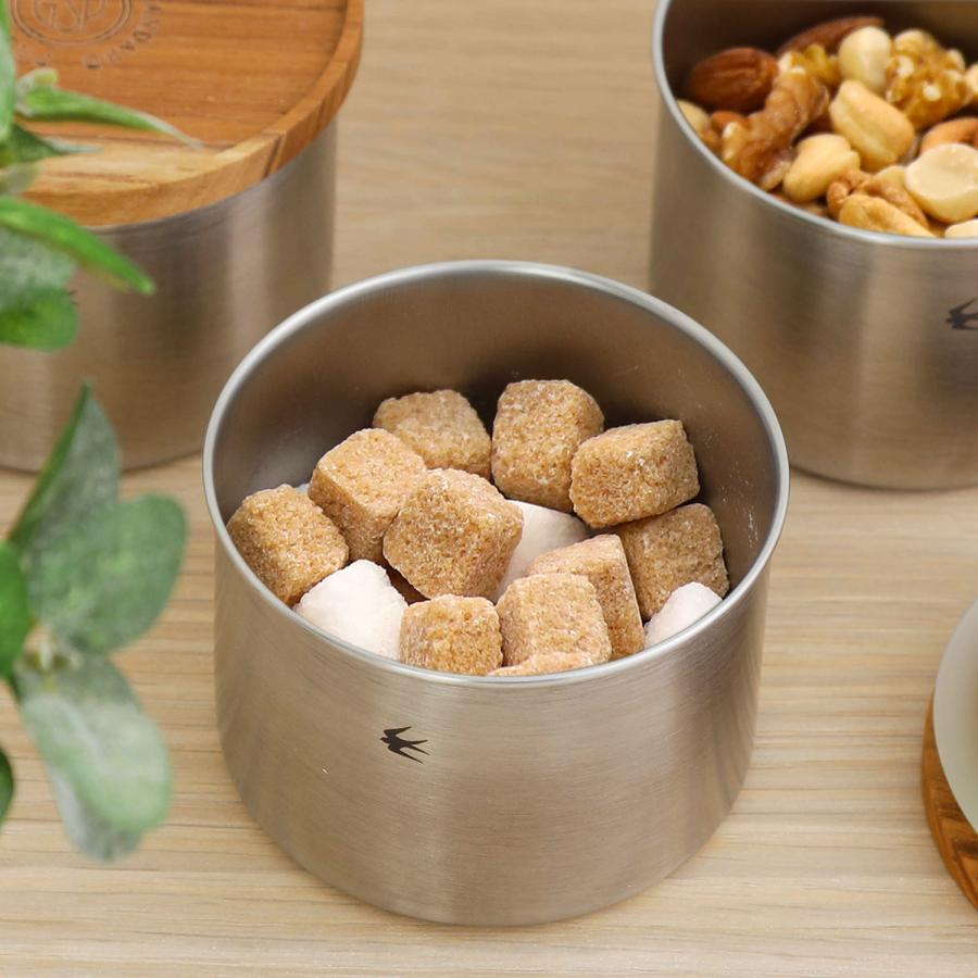 GLOCAL STANDARD PRODUCTS TSUBAME キャニスター スタック 保存容器 密閉 コーヒー豆 茶葉 珈琲 ツバメ ステンレス コーヒー ギフト 日本製 スタッキング 新生活 | GLOCAL STANDARD PRODUCTS