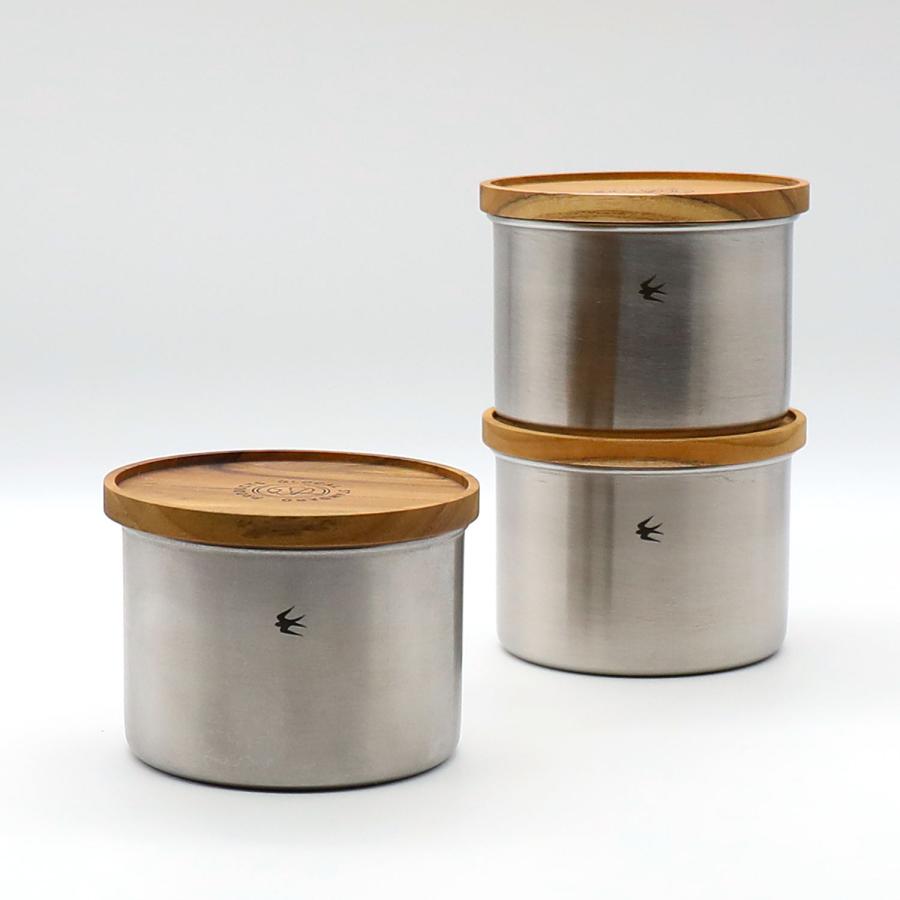 GLOCAL STANDARD PRODUCTS TSUBAME キャニスター スタック 保存容器 密閉 コーヒー豆 茶葉 珈琲 ツバメ ステンレス コーヒー ギフト 日本製 スタッキング 新生活 | GLOCAL STANDARD PRODUCTS | 04