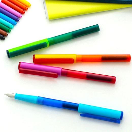Viva pen Space 万年筆＆インクカートリッジ10色セット | ブランド登録なし