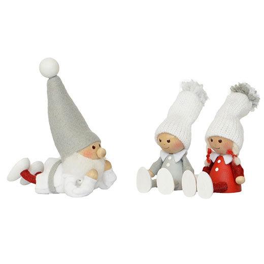 NORDIKA nisse ノルディカ ニッセ 人形 ぺたんこ座りの女の子 クリスマス オブジェ 飾り 木製 北欧 雑貨 置物 プレゼント ギフト | ブランド登録なし | 07