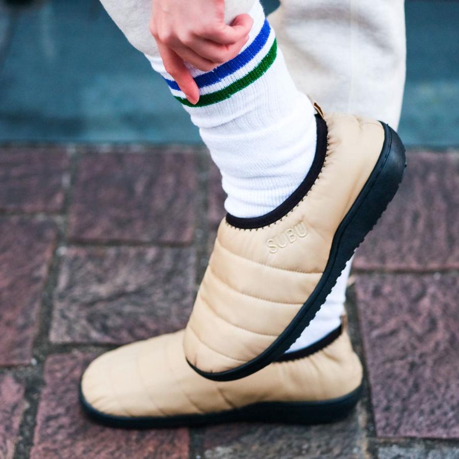 【正規販売店】SUBU スブ パッカブル 折りたたみ 持ち運び 携帯スリッパ レディース メンズ 起毛 ダウンサンダル 冬用サンダル キャンプ アウトドア 旅行 | SUBU | 15