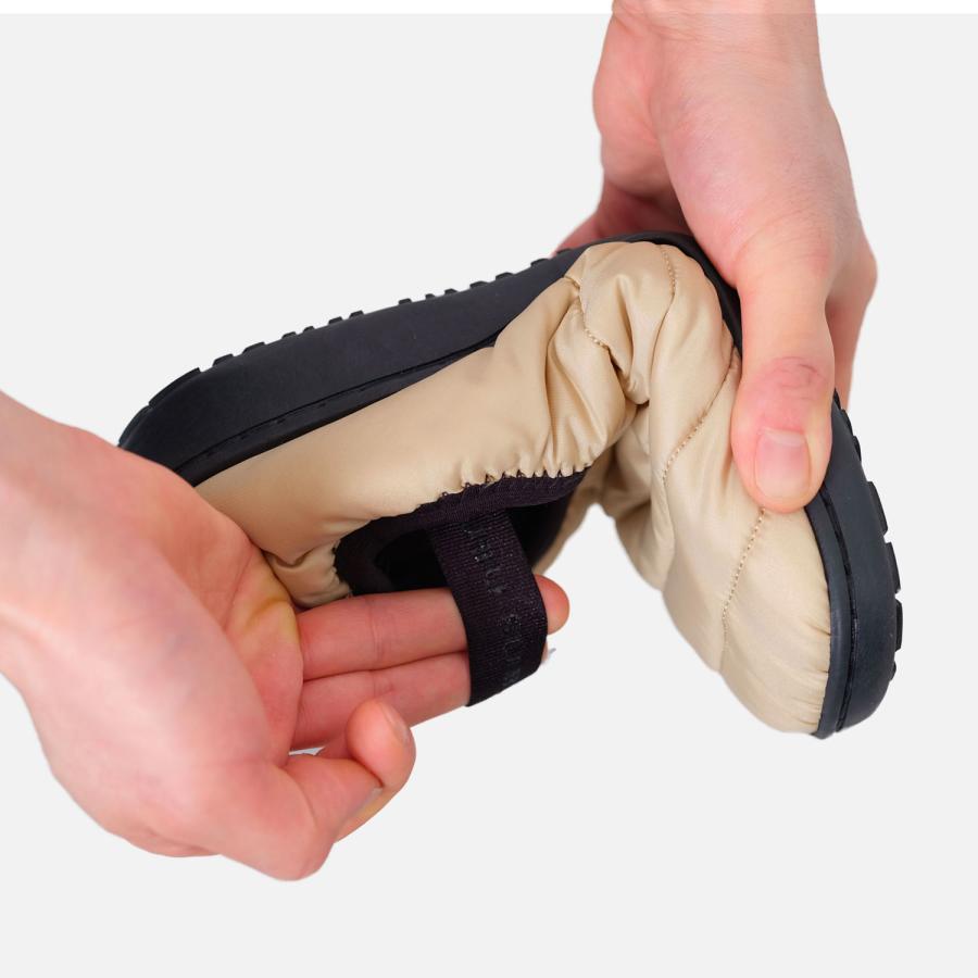 【正規販売店】SUBU スブ パッカブル 折りたたみ 持ち運び 携帯スリッパ レディース メンズ 起毛 ダウンサンダル 冬用サンダル キャンプ アウトドア 旅行 | SUBU | 10