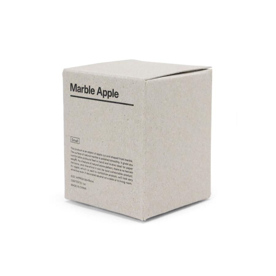 Marble Apple Small マーブルアップル スモール りんご 林檎 オブジェ ペーパーウェイト インテリア 置物 ギフト インテリア 大理石 おしゃれ かわいい 贈り物 | ブランド登録なし | 10