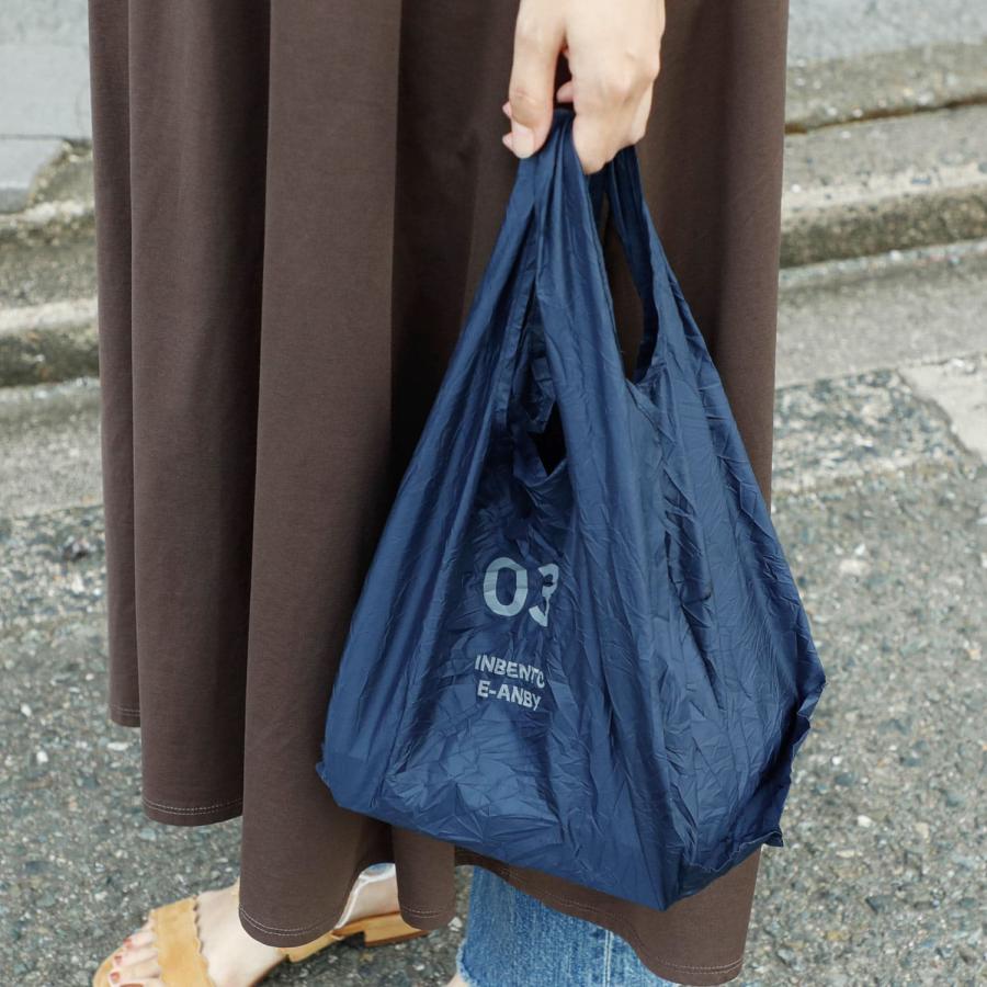 エコバッグ CONVENI BAG INBENTO コンビニバッグ インベント (S) 折りたたみ ランチバッグ サブバッグ コンパクト メンズ レディース トラベル 旅行 帰省 軽量 | romo | 16