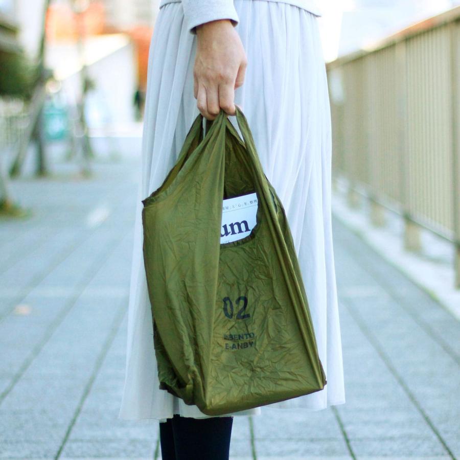 エコバッグ CONVENI BAG INBENTO コンビニバッグ インベント (S) 折りたたみ ランチバッグ サブバッグ コンパクト メンズ レディース トラベル 旅行 帰省 軽量 | romo | 19