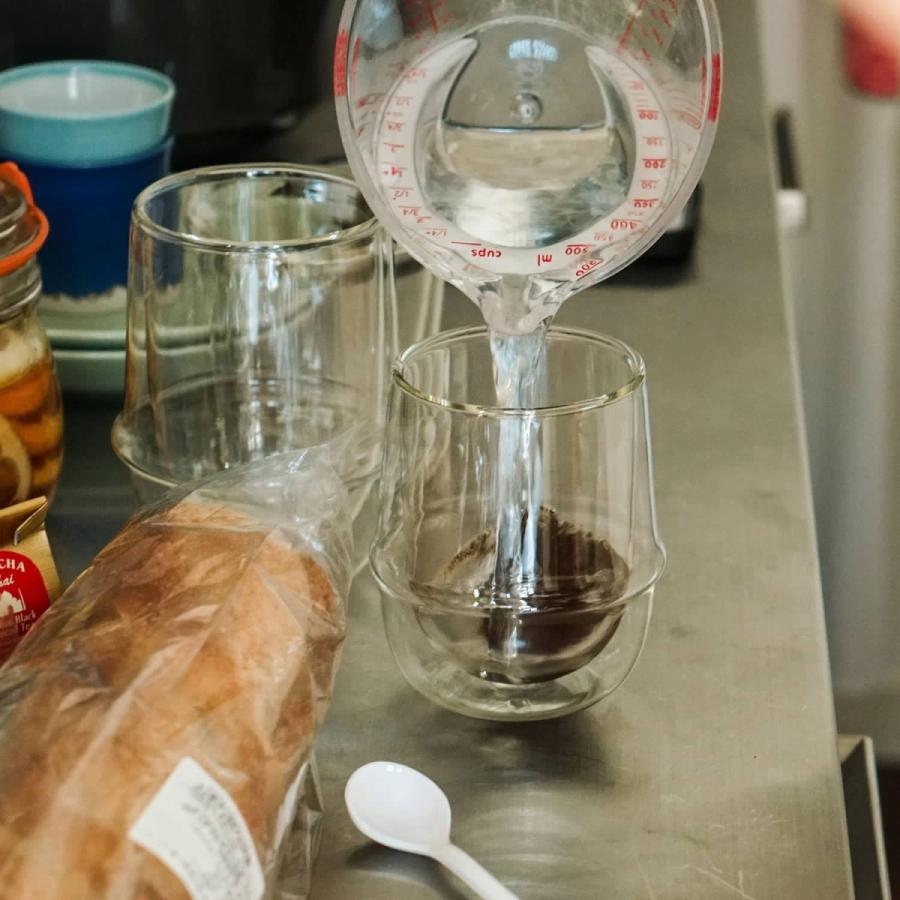 二重構造 KINTO キントー KRONOS ダブルウォール コーヒーカップ 250ml 保温 保冷 コップ 食器 カップ ガラス 電子レンジ対応 食洗機対応 母の日 プレゼント | KINTO | 04