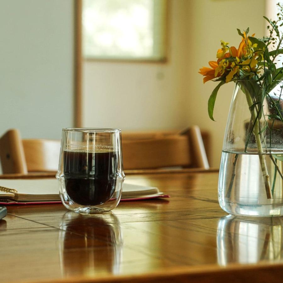 二重構造 KINTO キントー KRONOS ダブルウォール コーヒーカップ 250ml 保温 保冷 コップ 食器 カップ ガラス 電子レンジ対応 食洗機対応 母の日 プレゼント | KINTO | 07