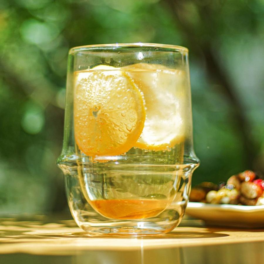 二重構造 KINTO キントー KRONOS ダブルウォール アイスティーグラス 350ml 保温 保冷 コップ 食器 カップ ガラス 電子レンジ対応 食洗機対応 おしゃれ ギフト | KINTO | 05