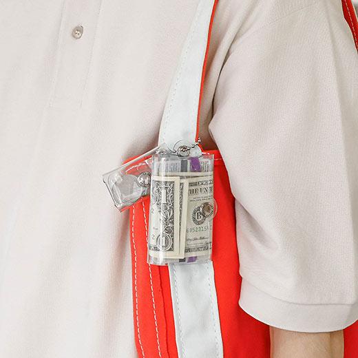 【ハイタイド限定カラー】財布 SALLIES Pocket Pal ポケットパル ミニマルウォレット (クリア) サリーズ 小さい財布 コンパクト ミニ財布 三つ折り財布 透明 | SALLIES | 22