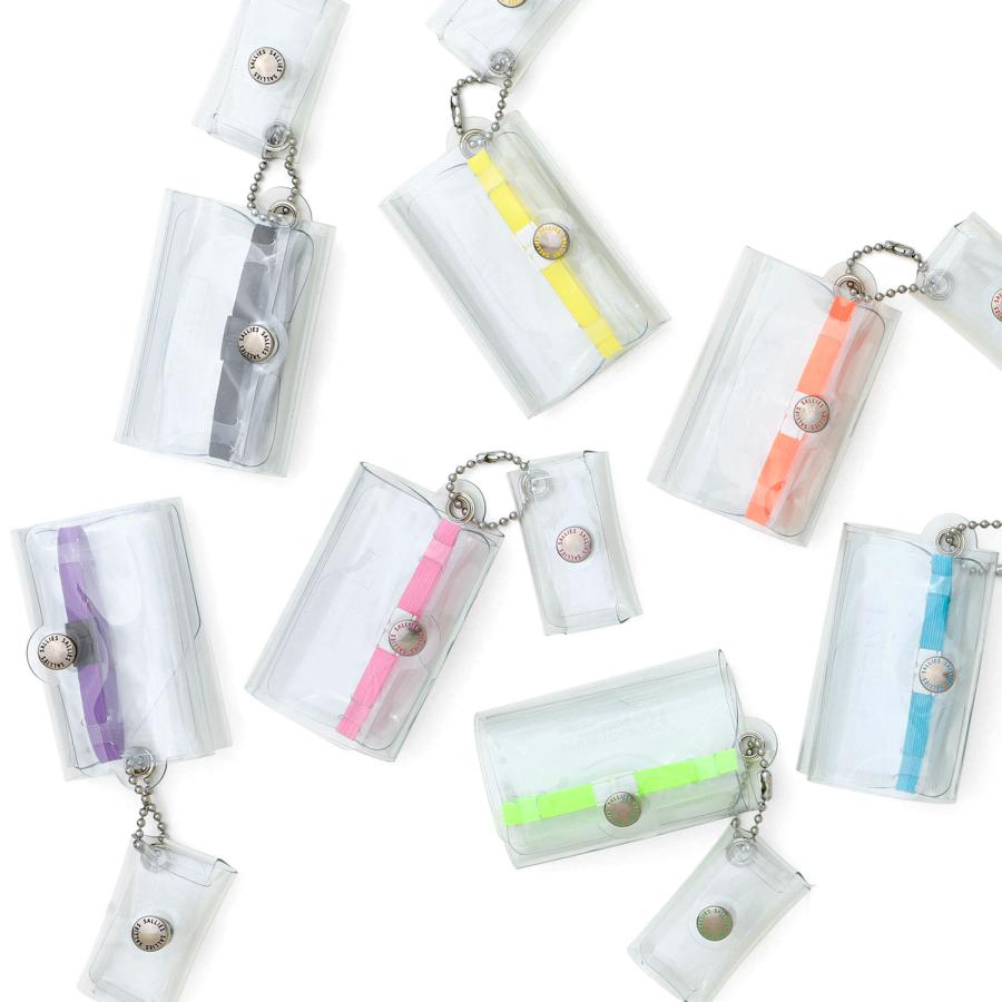 【ハイタイド限定カラー】財布 SALLIES Pocket Pal ポケットパル ミニマルウォレット (クリア) サリーズ 小さい財布 コンパクト ミニ財布 三つ折り財布 透明 | SALLIES | 11