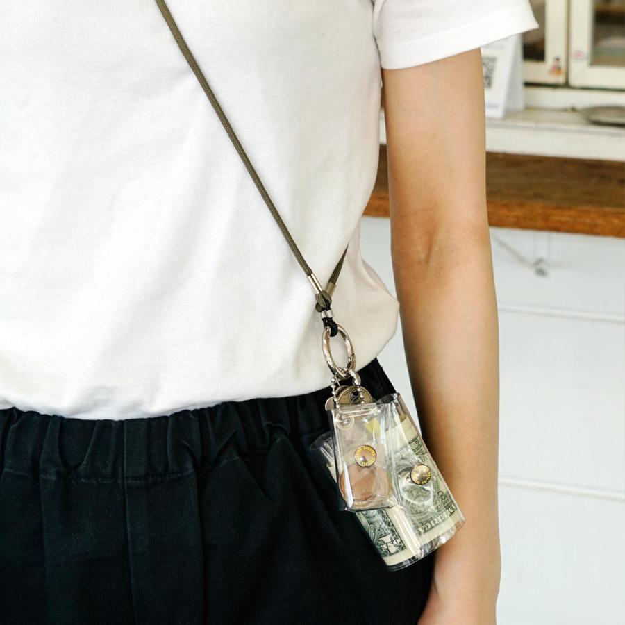 【ハイタイド限定カラー】財布 SALLIES Pocket Pal ポケットパル ミニマルウォレット (クリア) サリーズ 小さい財布 コンパクト ミニ財布 三つ折り財布 透明 | SALLIES | 20