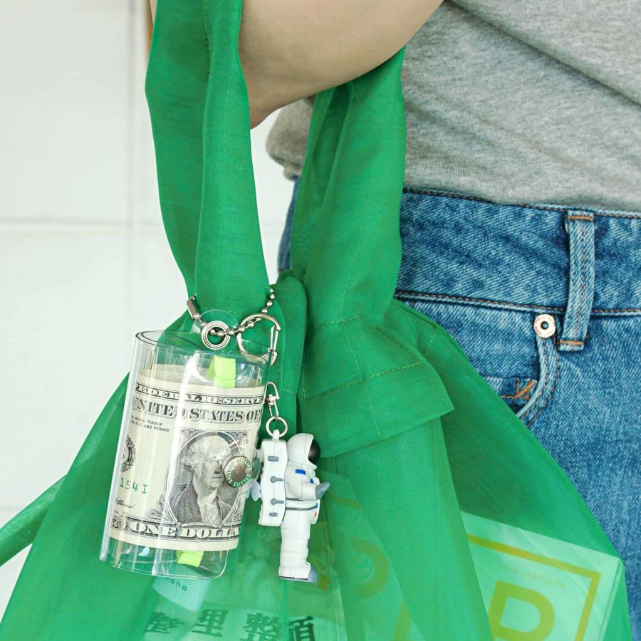 【ハイタイド限定カラー】財布 SALLIES Pocket Pal ポケットパル ミニマルウォレット (クリア) サリーズ 小さい財布 コンパクト ミニ財布 三つ折り財布 透明 | SALLIES | 15