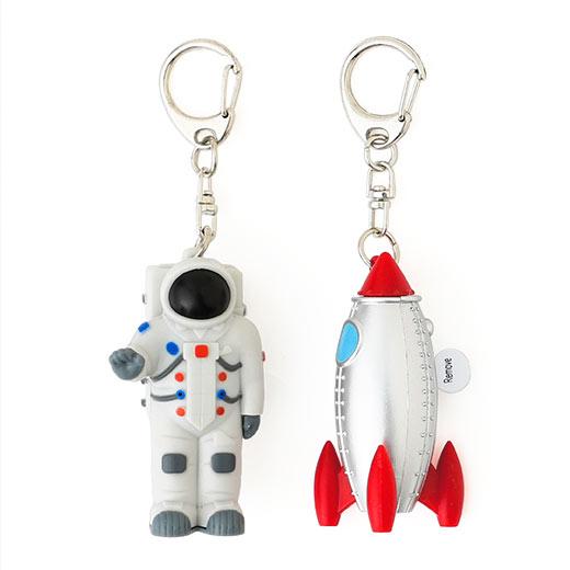 Kikkerland キッカーランド Rocket Keychain ロケットキーチェーン | DETAIL | 03