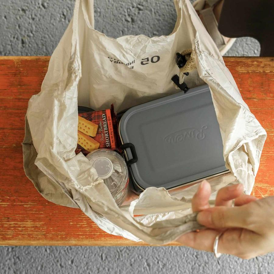 エコバッグ CONVENI BAG INBENTO コンビニバッグ インベント (M) 折りたたみ サブバッグ コンパクト メンズ レディース トラベル 旅行 帰省 普段使い 軽量 | romo | 20