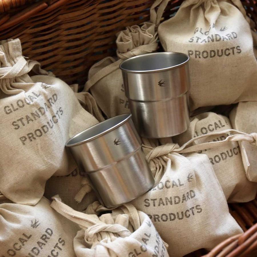 カップ コップ グローカルスタンダードプロダクツ GLOCAL STANDARD PRODUCTS TSUBAME ツバメ スタッキングカップ キャンプ アウトドア ステンレス フリーカップ | GLOCAL STANDARD PRODUCTS | 08