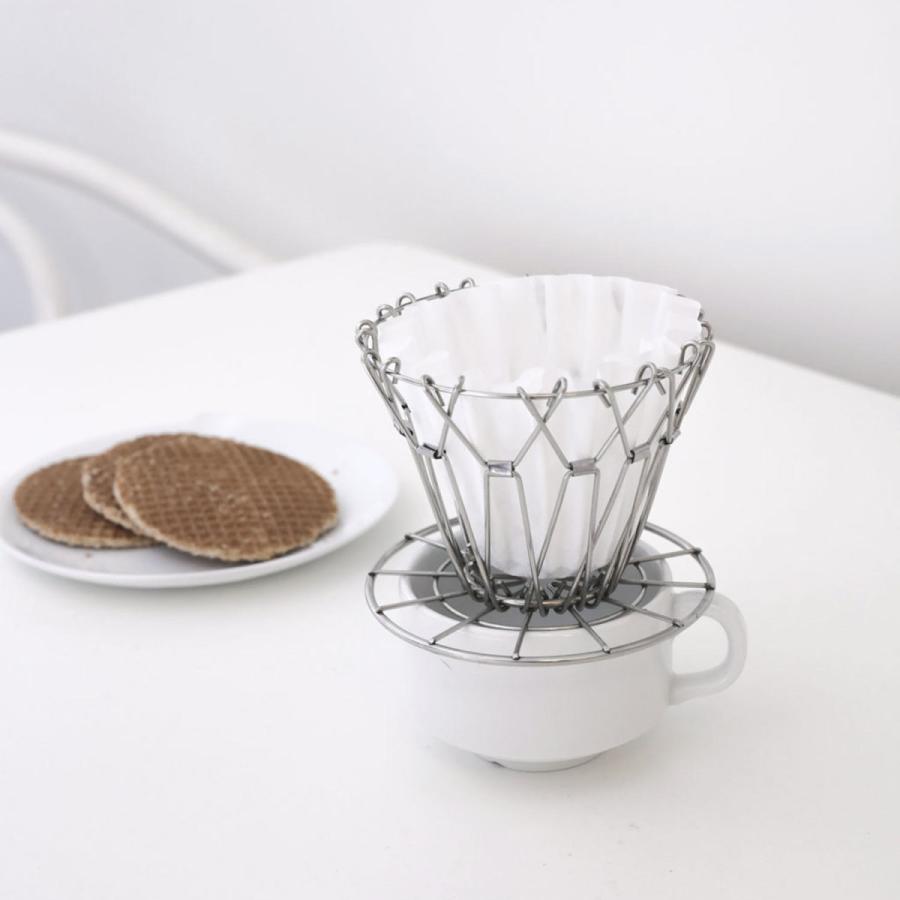 Kikkerland キッカーランド Collapsible Coffee Dripper コラプシブルコーヒードリッパー 折りたたみ