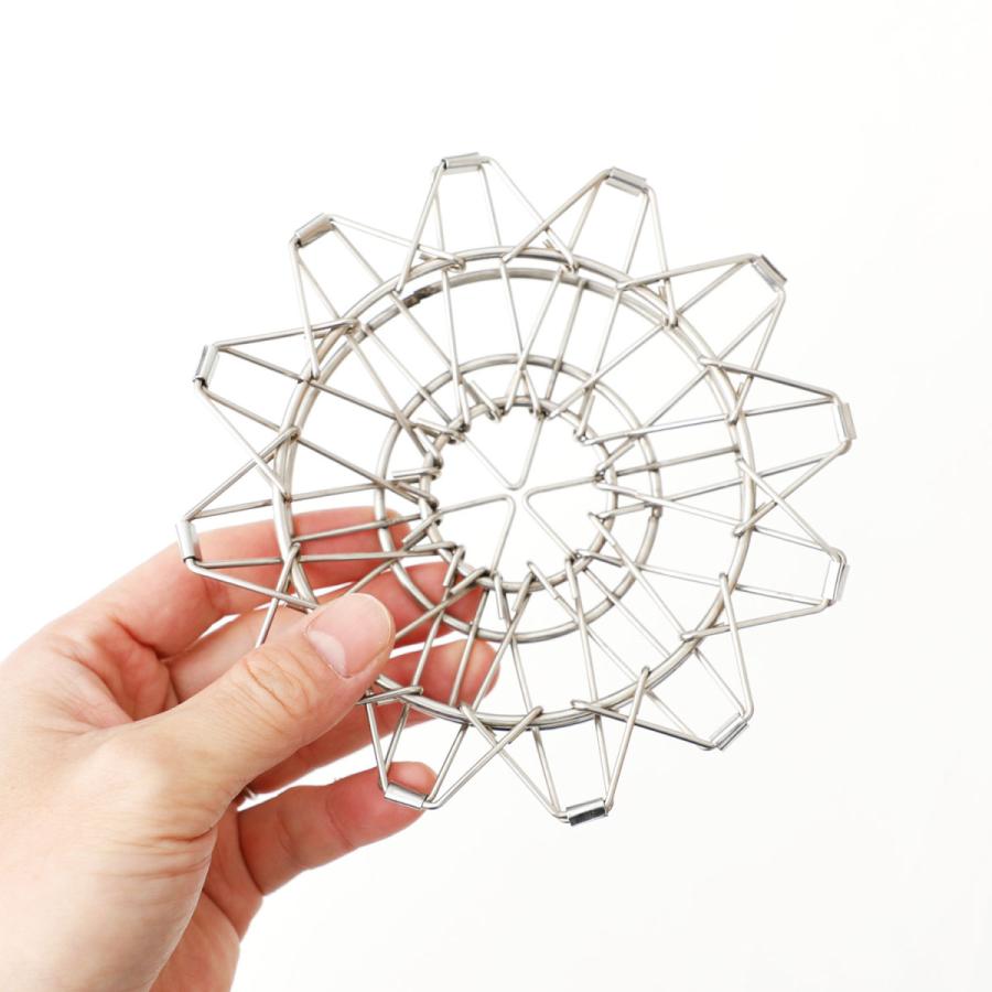 Kikkerland キッカーランド Collapsible Coffee Dripper コラプシブルコーヒードリッパー 折りたたみ コンパクト 持ち運び キャンプ アウトドア レジャー 登山 | KIKKERLAND | 04