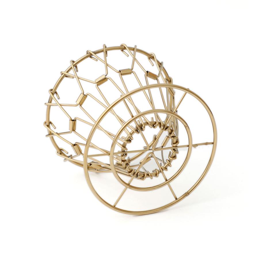 Kikkerland キッカーランド Brass Collapsible Coffee Dripper ブラスコラプシブルコーヒードリッパー 折りたたみ コンパクト 持ち運び キャンプ アウトドア | KIKKERLAND | 04