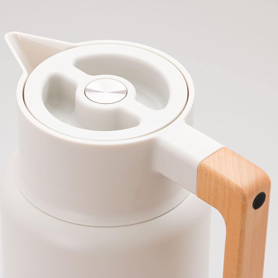 保温・保冷ジャグ 魔法瓶 卓上ポット RIVERS リバーズ THERMO JUG KEAT サーモジャグ キート 1200 ポット ステンレス製 おしゃれ アウトドア キャンプ ギフト | RIVERS | 07