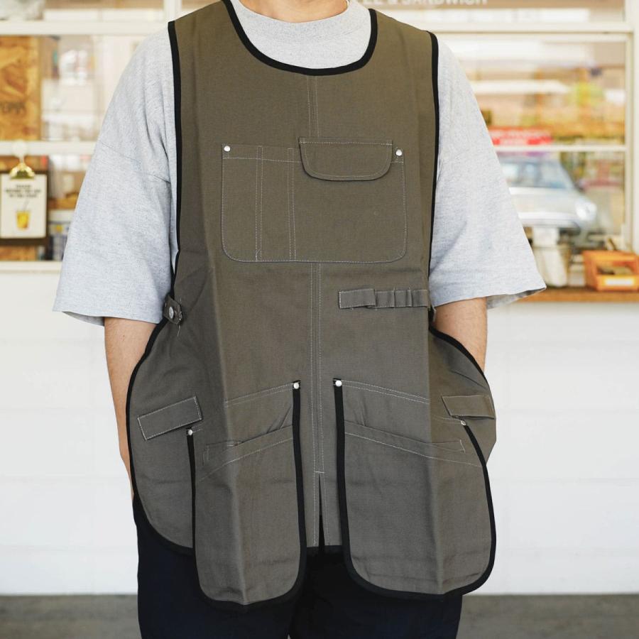 アウトドアエプロン R-123N ガーデニング キャンプ アウトドア キャンプベスト ワークエプロン メンズ レディース おしゃれ カジュアル DIY フリーサイズ |  | 13