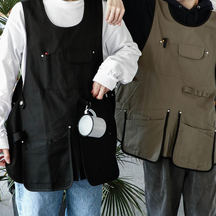 アウトドアエプロン R-123N ガーデニング キャンプ アウトドア