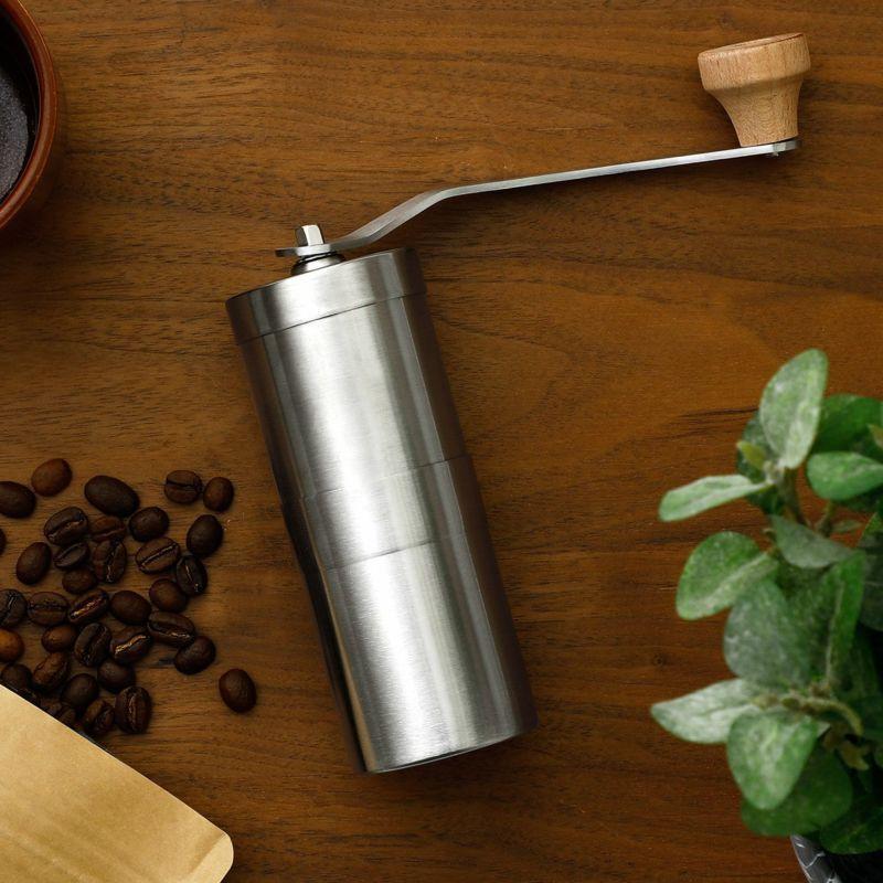 COFFEE MILL WOOD コーヒーミル ウッド 手動 アウトドア キャンプ 手挽 木製