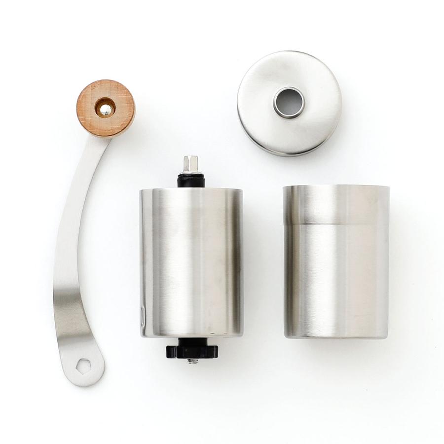 COFFEE MILL WOOD コーヒーミル ウッド 手動 アウトドア キャンプ 手挽 木製 | romo | 05