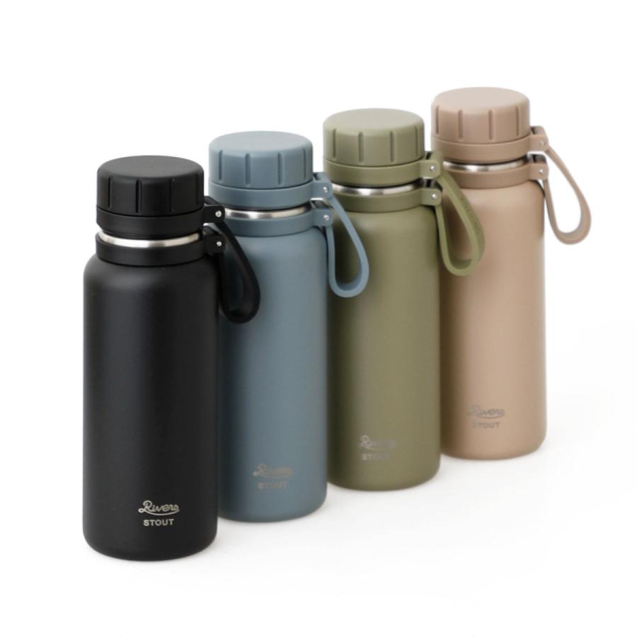 魔法瓶 水筒 500ml RIVERS リバーズ バキュームフラスクスタウト 2-500 真空ボトル マイボトル タンブラー 保温 保冷 マグボトル 夏 旅行 アウトドア 持ち運び | RIVERS | 14