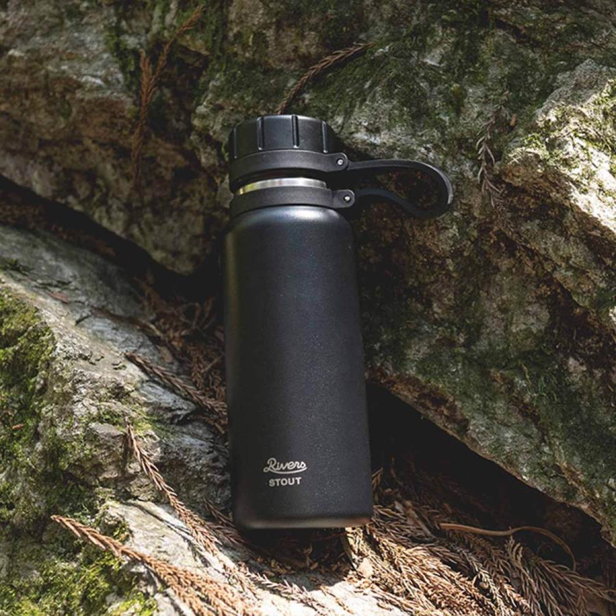 魔法瓶 水筒 500ml RIVERS リバーズ バキュームフラスクスタウト 2-500 真空ボトル マイボトル タンブラー 保温 保冷 マグボトル 夏 旅行 アウトドア 持ち運び | RIVERS | 17