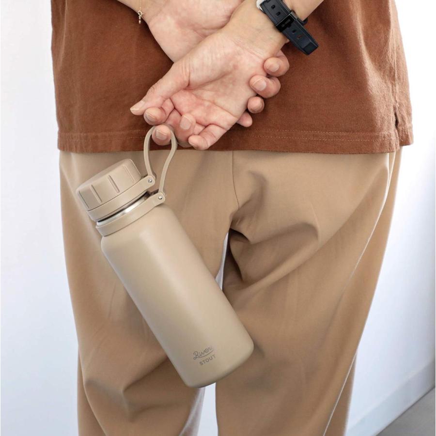 魔法瓶 水筒 500ml RIVERS リバーズ バキュームフラスクスタウト 2-500 真空ボトル マイボトル タンブラー 保温 保冷 マグボトル 夏 旅行 アウトドア 持ち運び | RIVERS | 18