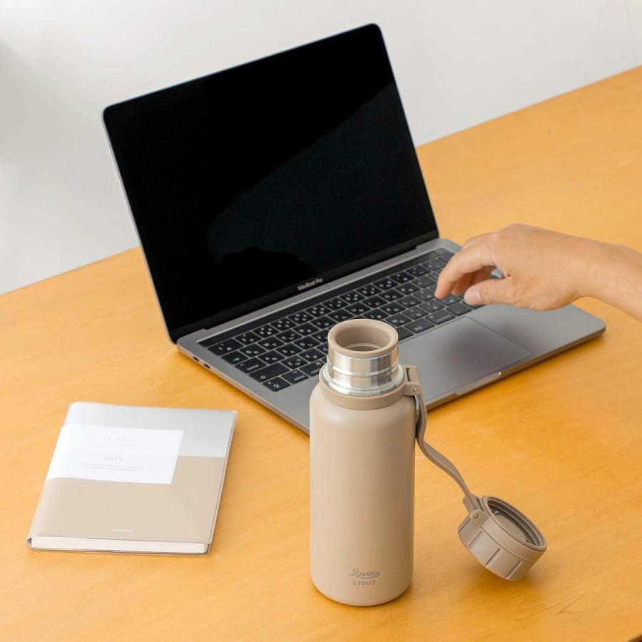 魔法瓶 水筒 500ml RIVERS リバーズ バキュームフラスクスタウト 2-500 真空ボトル マイボトル タンブラー 保温 保冷 マグボトル 夏 旅行 アウトドア 持ち運び | RIVERS | 19