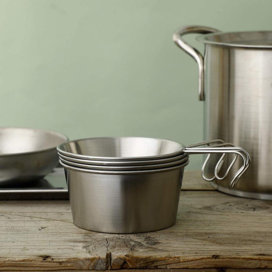 TSUBAME Sierra cup シェラカップ 480ml 深型 シルバー ステンレス 直火 キャンプ 食器 皿 アウトドア バーベキュー スタッキング |  | 08