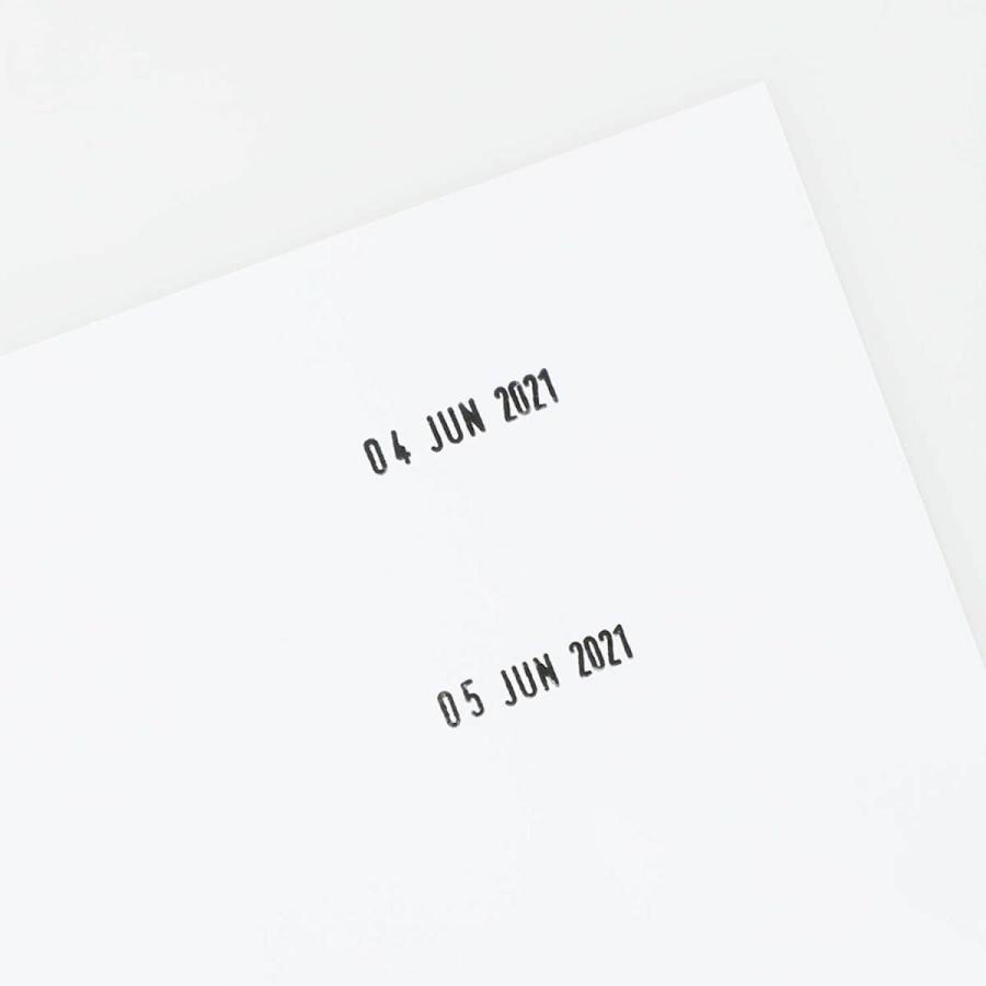 日付スタンプ  日付印 スタンテック Shiny シャイニー MINI DATE PRINTER ミニデイトスタンプ S-300 日付 スタンプ 回転 日付印 ハンコ 日付 スタンプ台内蔵式 | シャイニー | 08