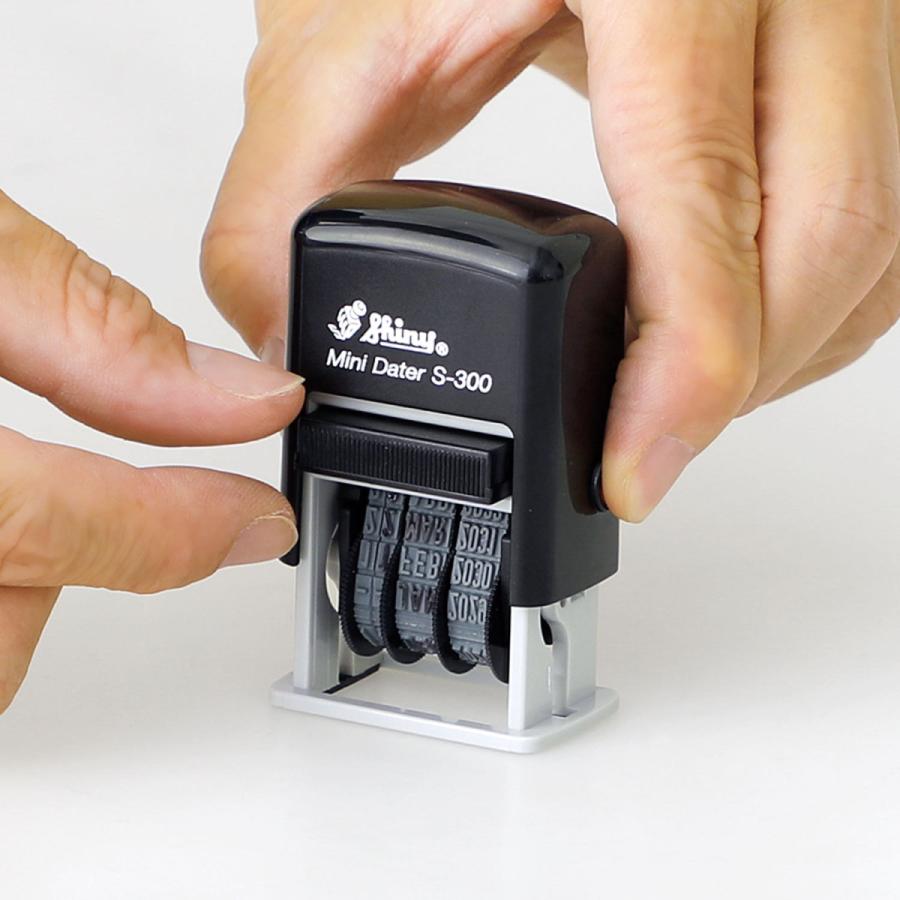 シャイニー 日付スタンプ 日付印 スタンテック Shiny MINI DATE
