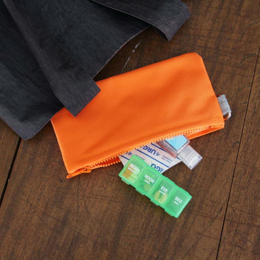 ソリッドポーチ フラット スモール Solid Pouch Flat Small ポーチ シンプル 小物入れ ポーチ メンズ ペンケース 筆箱 アウトドア ポーチ 旅行 トラベル | DETAIL | 15